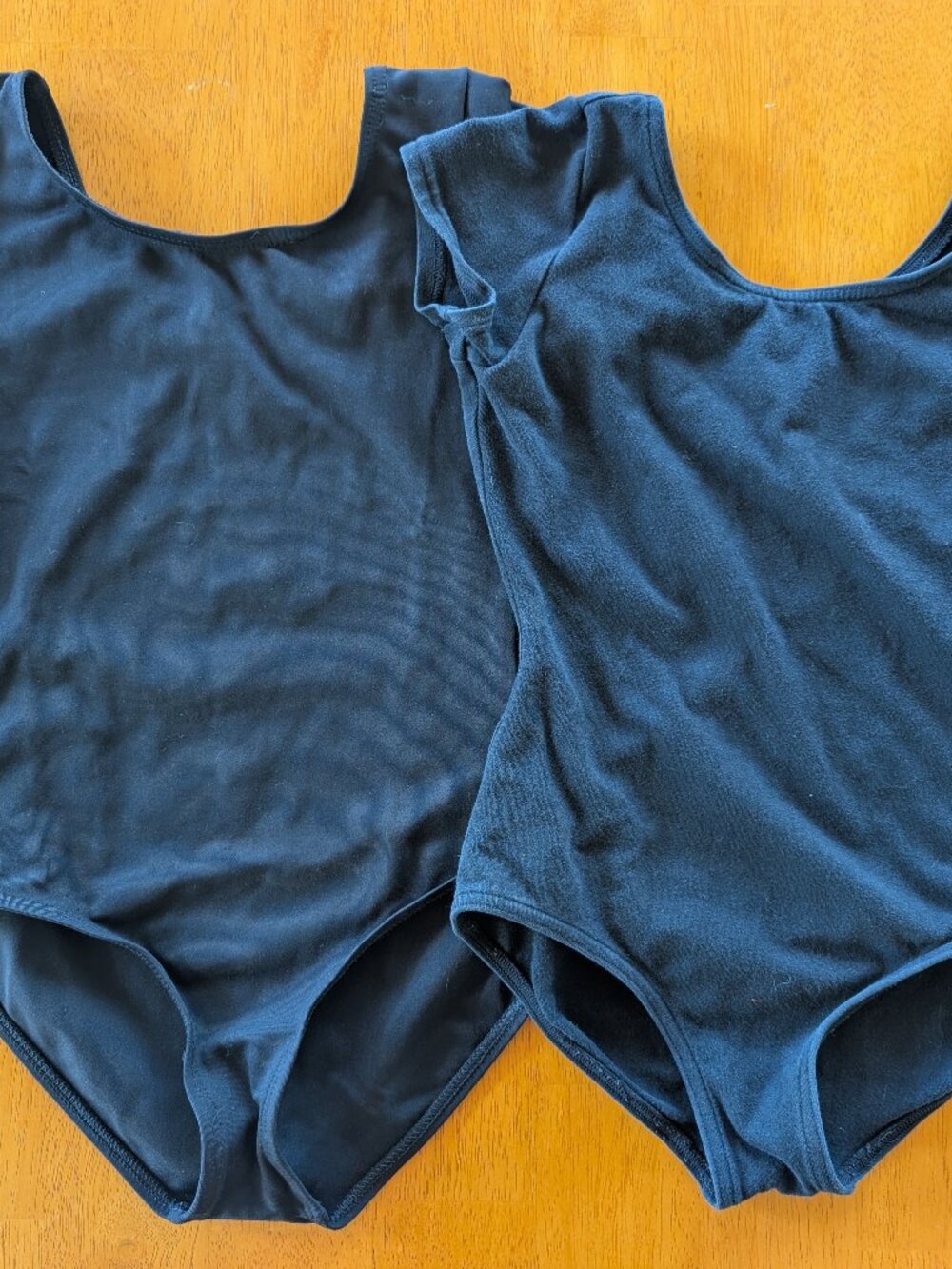 Capezio Leotards (2) Black Size M (7-8)